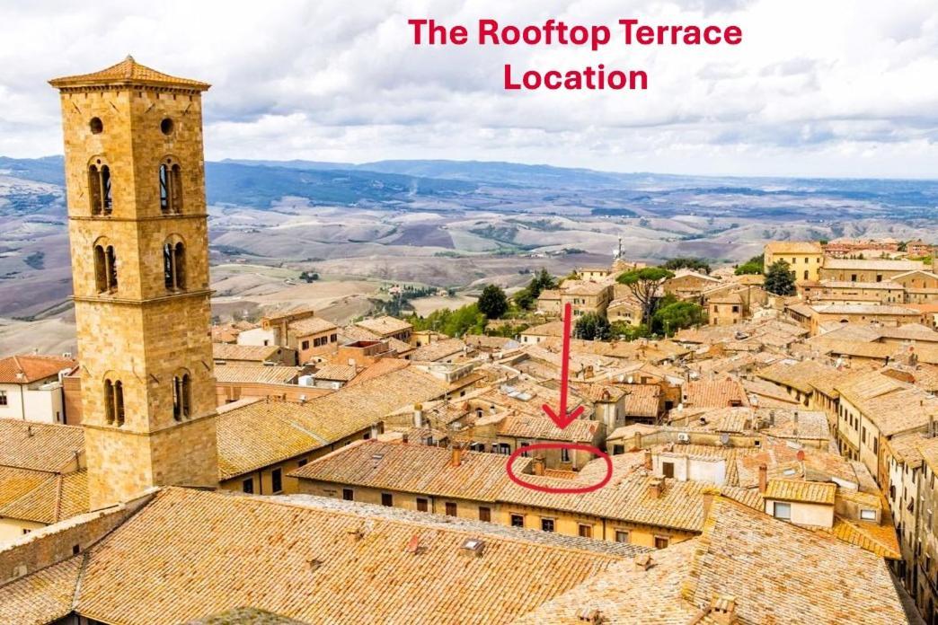 The Walkable Volterra Rooftop Suite Ngoại thất bức ảnh